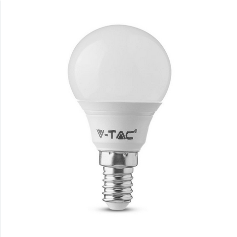 Lampadina E14 5,5W miniglobo SKU 168 / 169 / 170Luce Calda