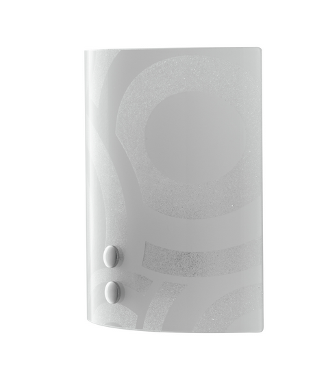 Applique MIRO' in vetro bianco I-MIRO/AP