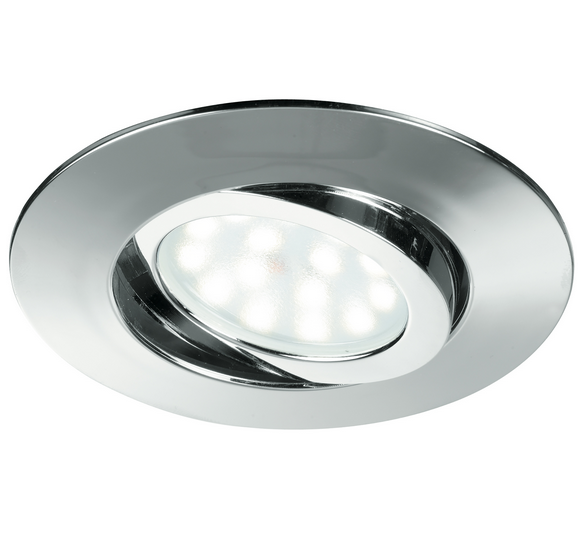 Incasso LED orientabile ZENIT cromato 5W 3000K SKU INC-ZENIT-5W CR