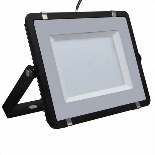 Faro LED SMD Chip Samsung 200W Colore Nero IP65 sku 418/419Luce Naturale