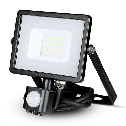 Faro LED Chip Samsung 20W con Sensore di Movimento sku 451/452/453Luce Calda