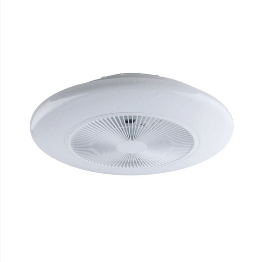 Plafoniera LED PONENTE 40W con ventilatore estate/inverno 6 velocità LED-PONENTE-FAN