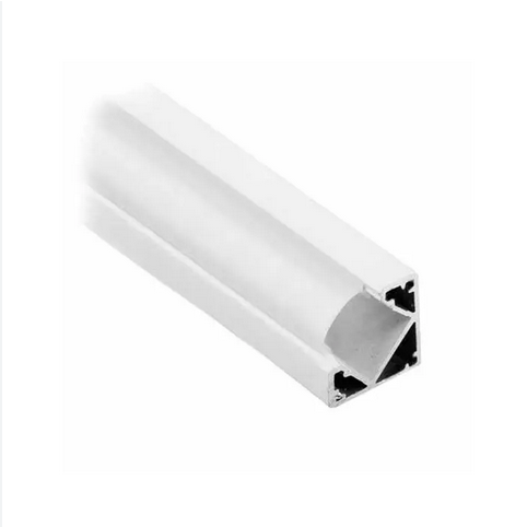 Profilo in Alluminio Angolare Bianco per Strisce LED 2 mt sku 3364