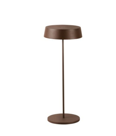 Lampada LED ricaricabile da esterno COCKTAIL in metallo bronzo con touch dimmer LED-COCKTAIL-BRO