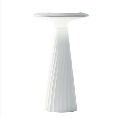 Lampada LED ricaricabile da esterno BRIO bianca con dimmer e luce calda 3000K LED-BRIO-BCO