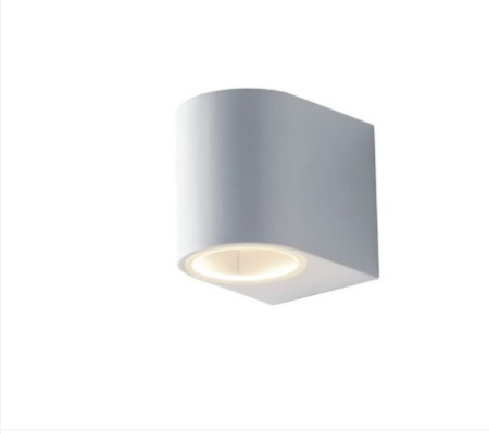 Applique da esterno ONE in alluminio bianco 8 cm I-ONE-AP1 BCO