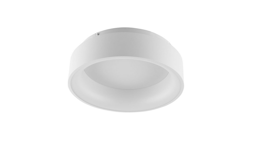 Plafoniera LED NOAH in alluminio bianco 40W con funzione CCT 45 cm LED-NOAH-PL45-BCO
