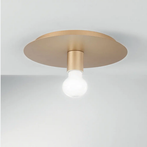 Plafoniera STRIKE in metallo oro 1XE27 I-STRIKE-PL1-ORO