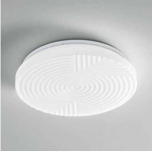 Plafoniera LED STREAM 40W in acrilico bianco con funzione CCT 50 cm I-STREAM-PL50