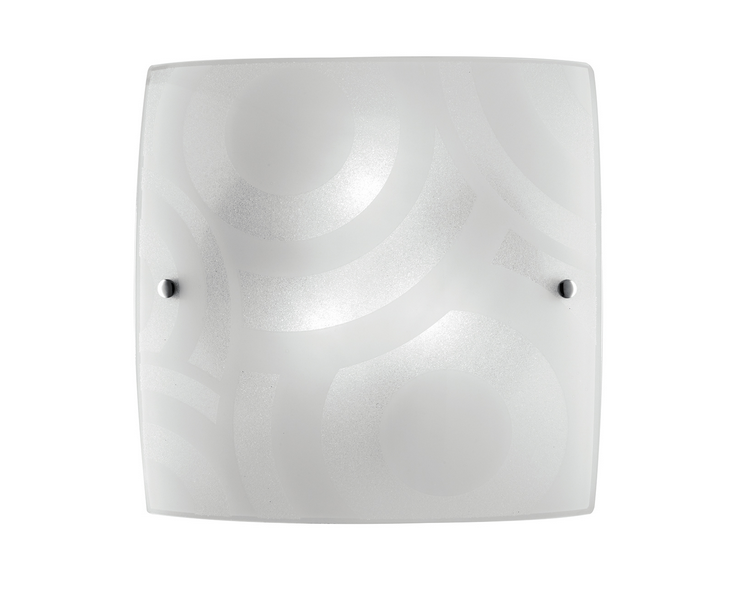 Plafoniera MIRO' in vetro bianco 40 cm I-MIRO/PL40