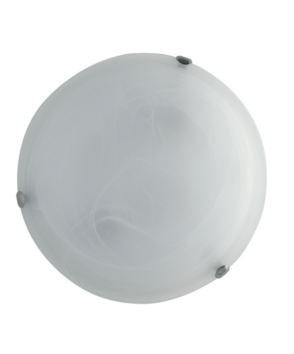 Plafoniera Duna vetro bianco 30cm sku 32/28101