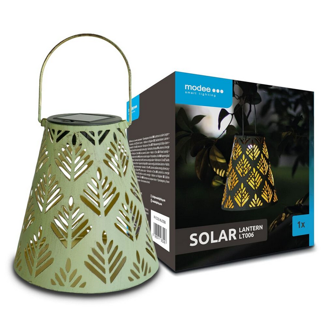 Lanterna solare a LED H16,5xD16cm