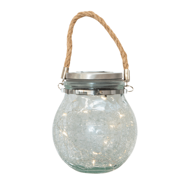Lanterna solare a LED (H14xD12cm) 