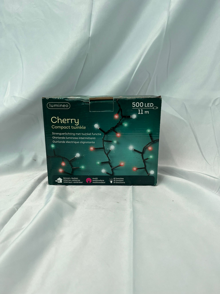 Ghirlanda di natale 500 led 11 mt multicolor Cherry