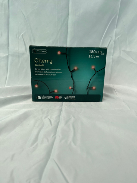 Ghirlanda di natale 180 led 13.5 mt rosso Cherry