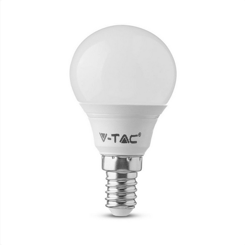 Lampadina LED Chip Samsung E14 7W miniglobo sku 863/864/865Luce Calda