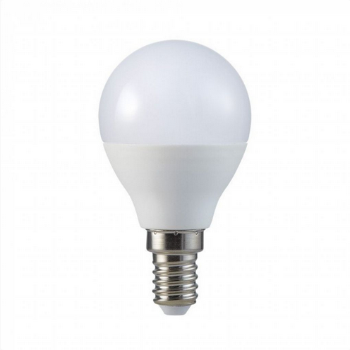 Lampadina LED E14 7W miniglobo 6400K sku 7323